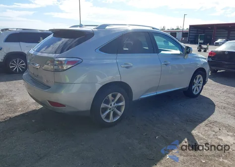2010 Lexus Rx 350 from USA, damaged, VIN 2T2ZK1BA3AC018735